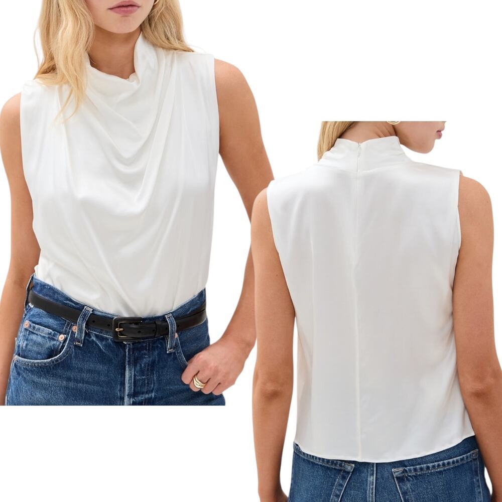Favorite Daughter - NWT, Women's 'The Alice Top' Sleeveless, Ivory White, Small